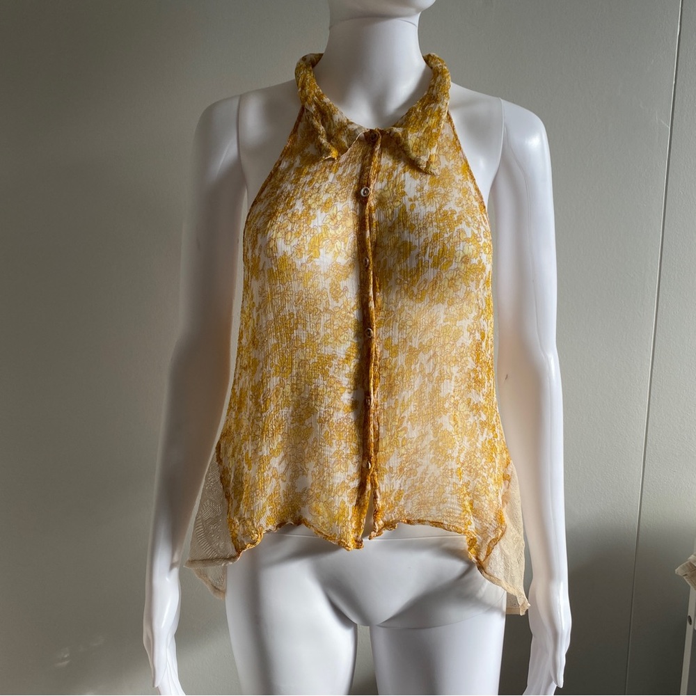 Vintage Free People Romantics Top